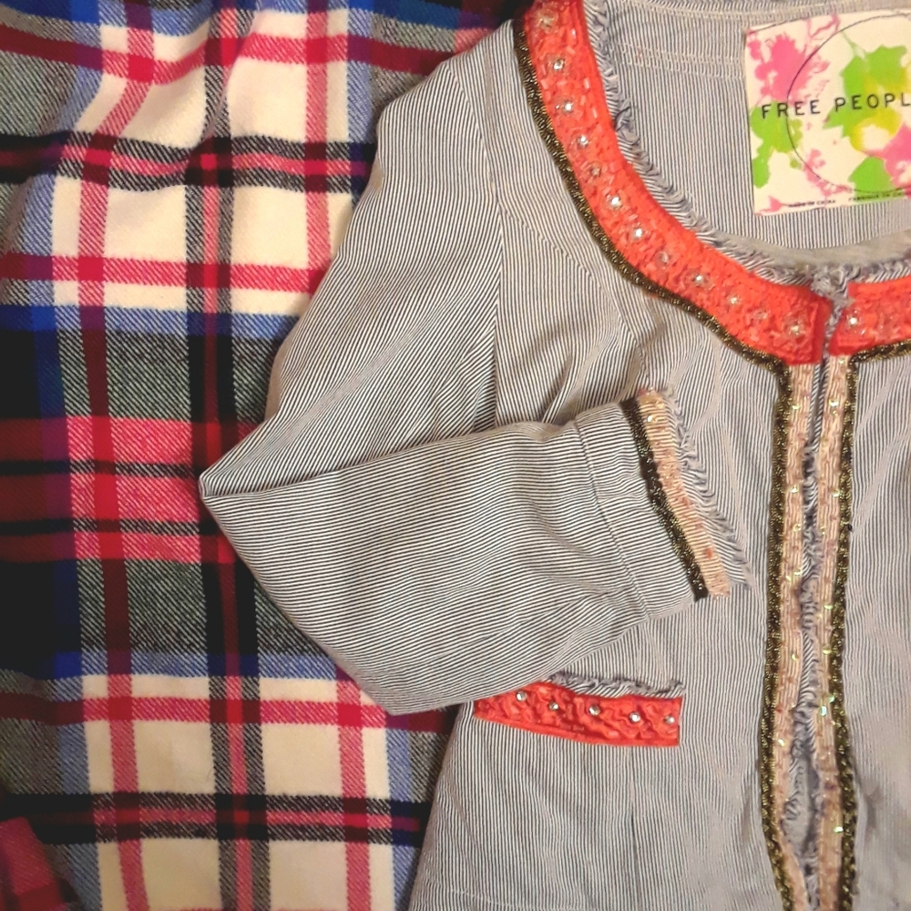 Free People Fringe Cardigan